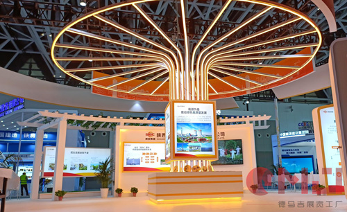 2022年絲博會-陝投集團妖精视频一区二区展示搭建